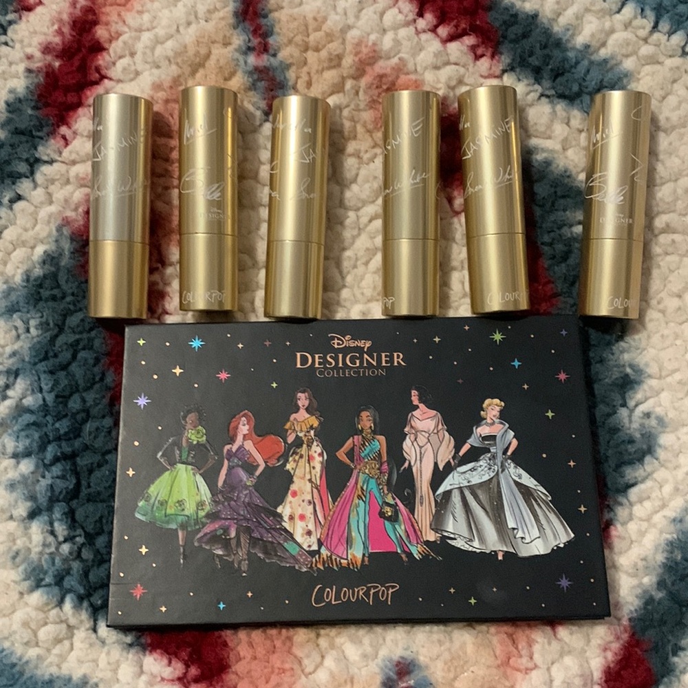 Colourpop Disney Designer Collection Lightly used